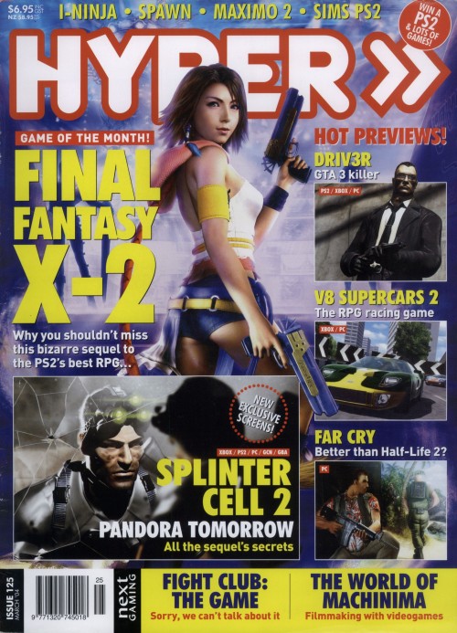 playstationpark:  Hyper #125, March 2004 - ‘Final Fantasy X-2’ cover.