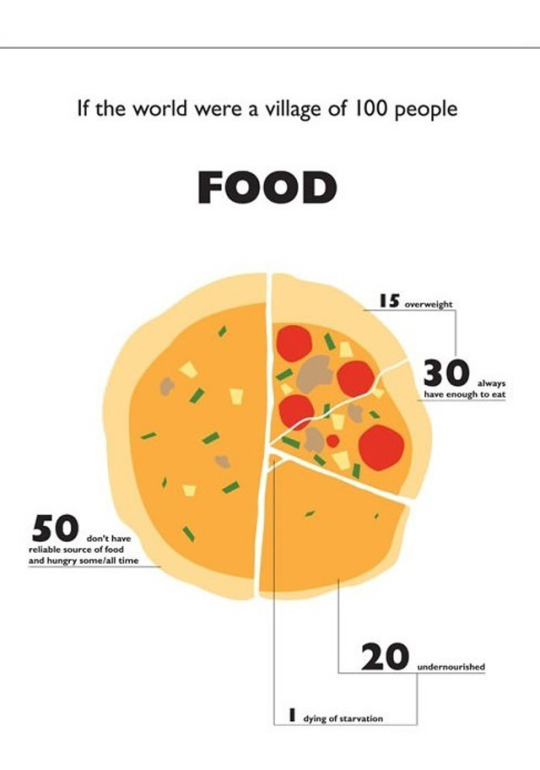 theinturnetexplorer:  If the world were a village of 100 people…