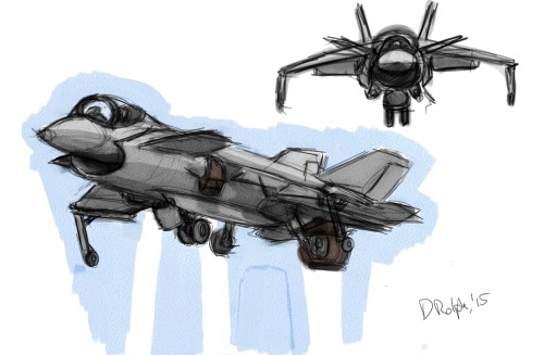 V/STOL Fighter Jet