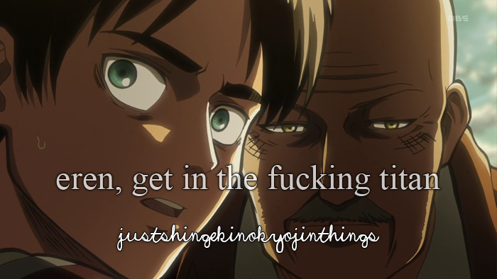 just shingeki no kyojin things