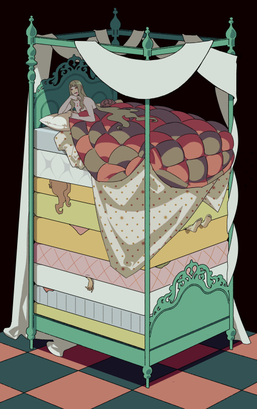 Princess And The Pea But With Vampires