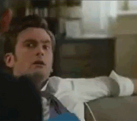 mizgnomer:  Furniture Abuse by David Tennant Bonus:  