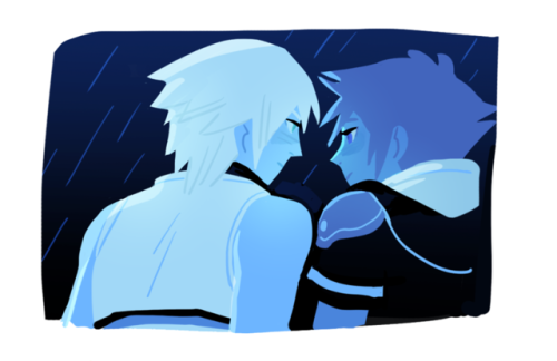 yumbles:my life is spiraling out of control and ive started a sora / riku doujinshi……… its going to 