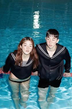 koreanmodel:  Nam Joo Hyuk and Choi Ara for