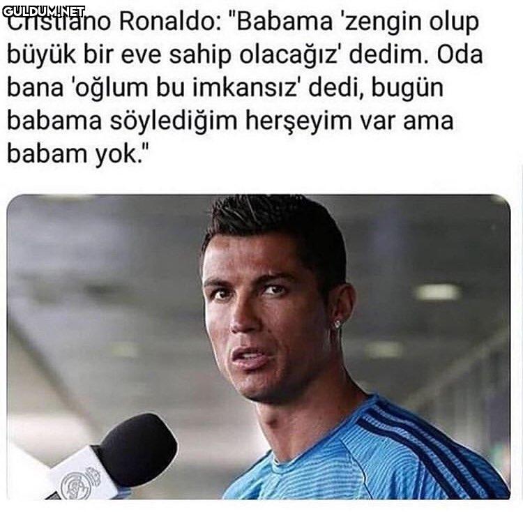 Cristiano Ronaldo: "Babama...