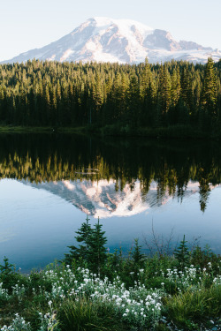 jaredatkinsphoto:  Reflection Lakes, Mount Rainier National Park