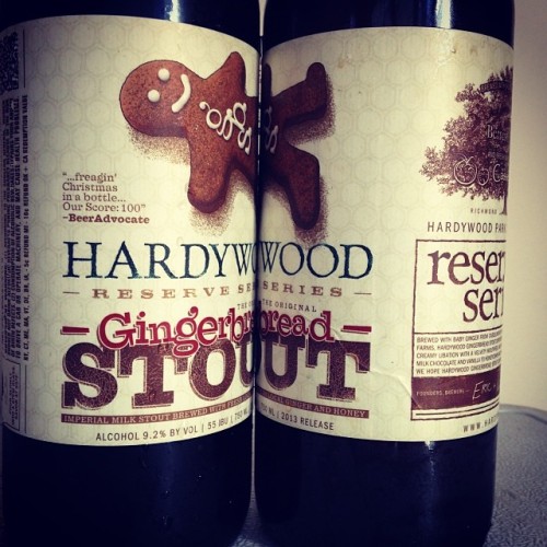 Thankful for friends who show up bearing the gift of a case of #hardywood liquid gold. #rva