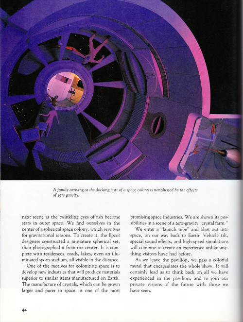 The Horizons chapter from Walt Disney’s EPCOT Center: Creating the New World of Tomorrow. 