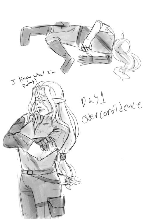 Life Got Too Busy But Here Are Some Kyborg Week Doodles