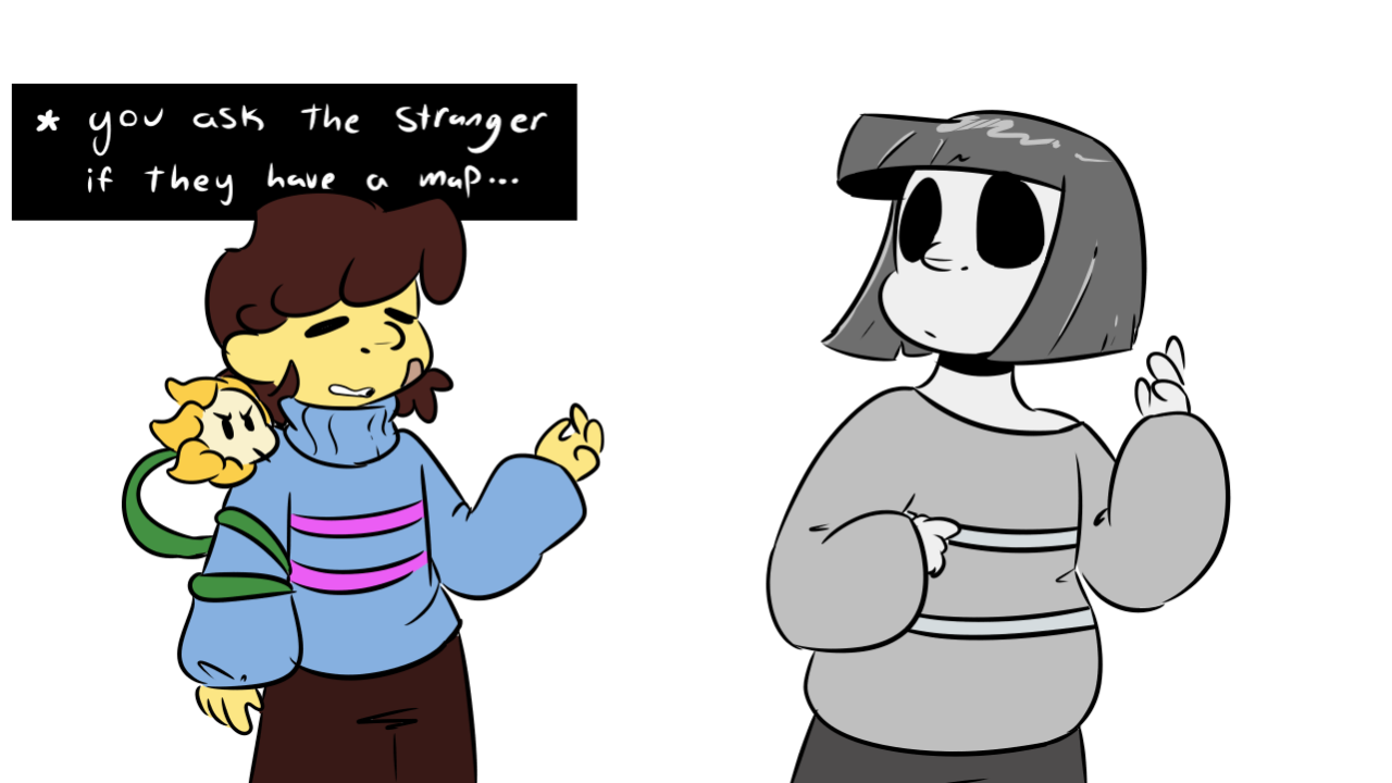 Frisk And Flowey Frisk And Flowey