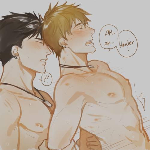 0yaoi-everywhere0:    ——Credits in the picture——  SoumakoAnime: Free#boyslove #yaoi #gay #makoto #sousuke #soumako #free