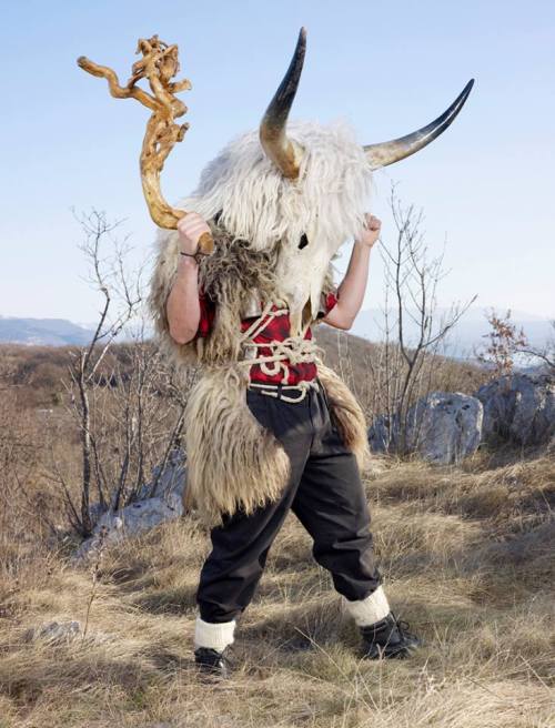 lugvelesasrz:Masked processions of the SlavsKurenti in SloveniaDondolashi in CroatiaBushari in Baran