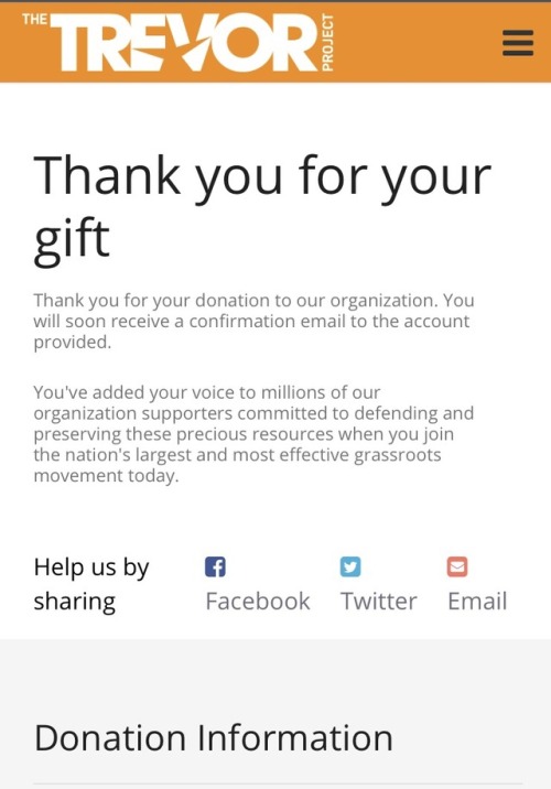 ilikescully: For @allheartgillian and in honor of @gillianaofficial ‘s birthday, I donated to 