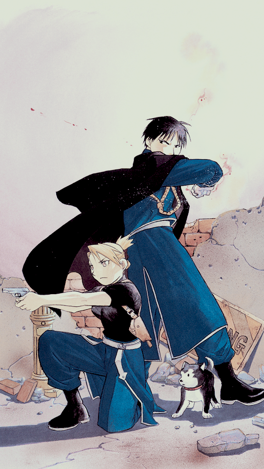 roymusdamn:  Belated merry christmas to my FMA secret santa “child”, @gaythespacerockjohnson!!