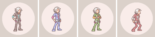 utsushiame:  KHR! Flame Rumble → Vongola Guardians + their Palette Swaps(sprite credit)