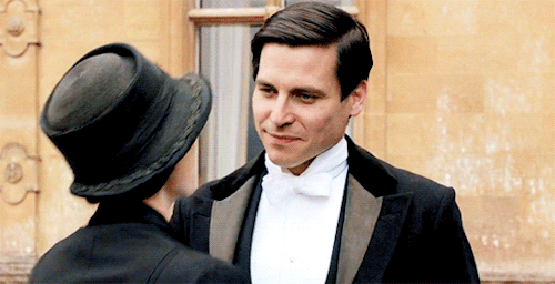 Thomas Barrow Genuine Smiles Gifs