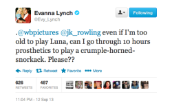 ohabed:  can we just appreciate Evy Lynch right now fangirling over the news just like us