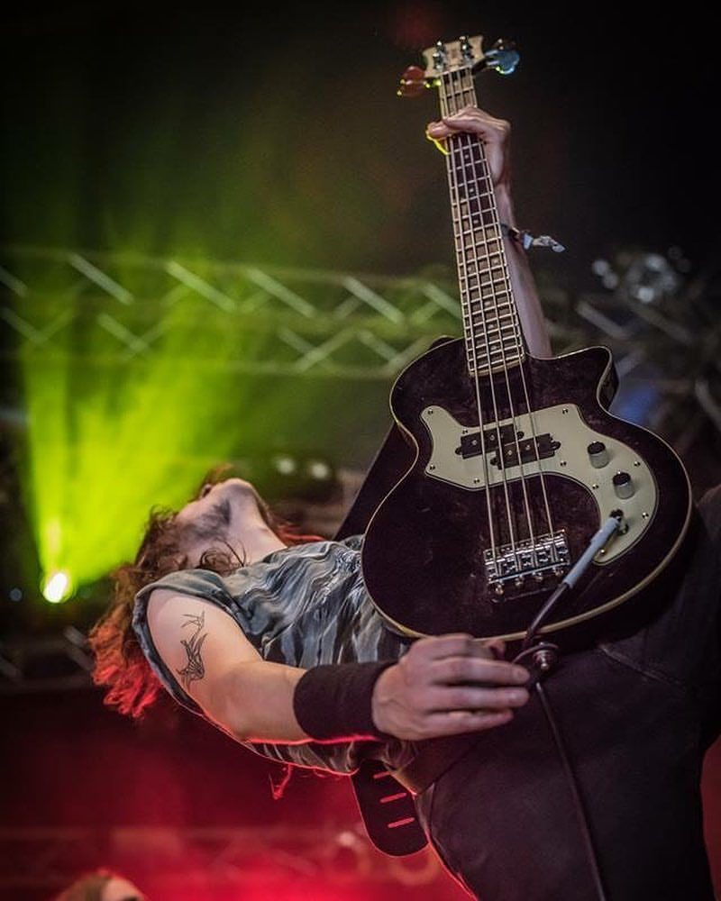 Happy Birthday to our Bassman, Sir David of Blakemore! .……… 📸by @tjfinch at Bloodstock 2017 #bassguitar #partydoom #birthdayboy