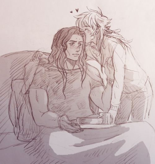 vogelbips:sick mink doesnt want aoba to catch what he has but he secretly doesnt mind being cared fo