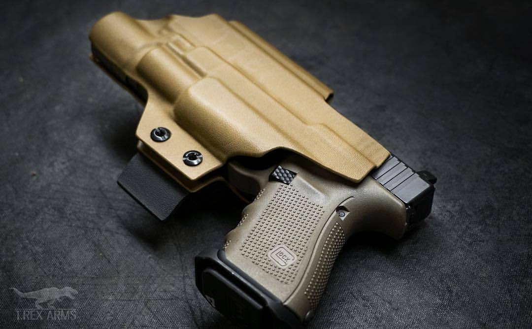 T.REX ARMS — Raptor holster in coyote brown for this Glock 19...