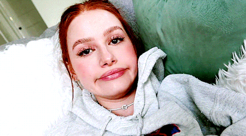 riverdaleladiesdaily:A day in the life of quarantine with Madelaine Petsch.