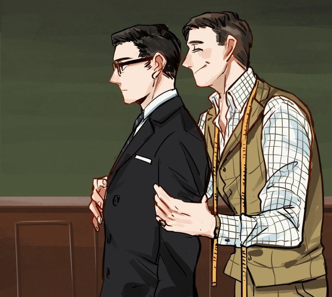 kadeart:  The Kingsman tailor 