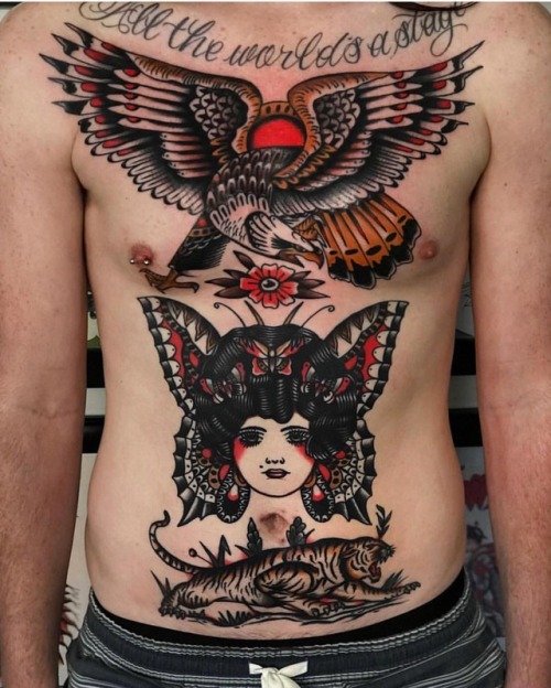 oldlinesblog: #tattoo by @mikeysharks www.instagram.com/p/Bpe1huMiMPx/?utm_source=ig_tumblr_