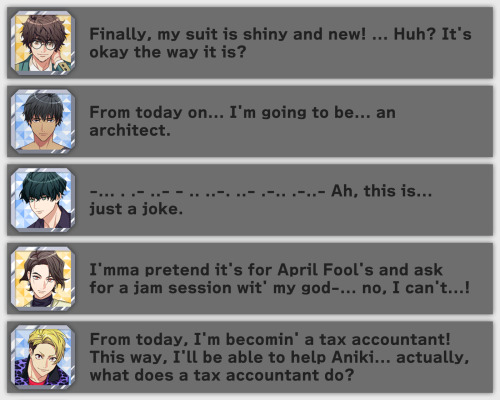 A3! Home Screen Lines - April Fool's 2023