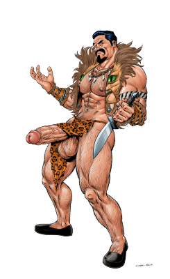 logankowalsky:Kraven the Hunter. Alone with a raging hard on… Poor guy.