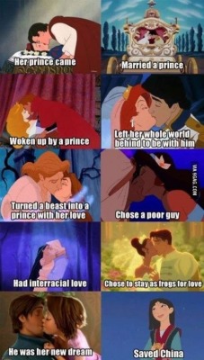 celticpyro:  givemeinternet:Fuck yeah Mulan  No, seriously, I’m so tired of this debacle. I’m sick of people pitting  Disney Princesses against each other to measure which one is more  feminist or progressive. These are women who came out of abusive