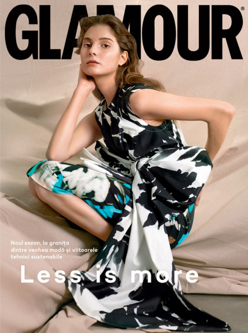 Makeup for Glamour Magazine’s spring issue covers.Photography Theresa Marx Model Georgiana Zlo