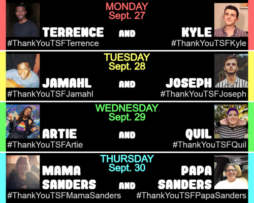 thankyoutsfriends: ThankYouTSFriendsWe’re dedicating the month of September to Thomas Sanders&