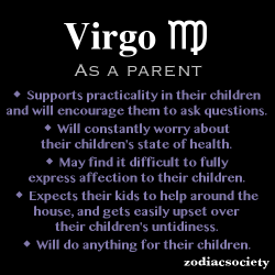 zodiacsociety:  Virgo as parents: