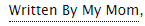 ao3tagoftheday:  The AO3 Tag of the Day is: She’s not like a regular mom. She’s a cool mom.