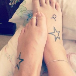 ifeetfetish:  #feet #footfetish #tats #tattoos