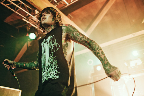 fvckingdemise:  Oli Sykes of Bring Me The Horizon by kellymason on Flickr. 