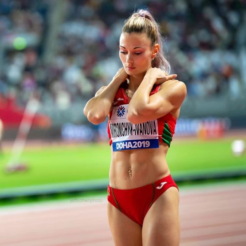 olympic-girls:Belarussian long jumper Nastassia Mironchyk-Ivanova