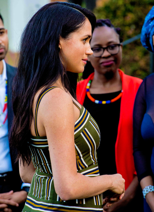 The Duchess of Sussex attends a reception for young people and community and civil leaders at the Re