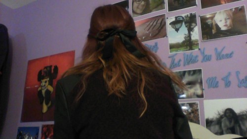 My bow is so cute 