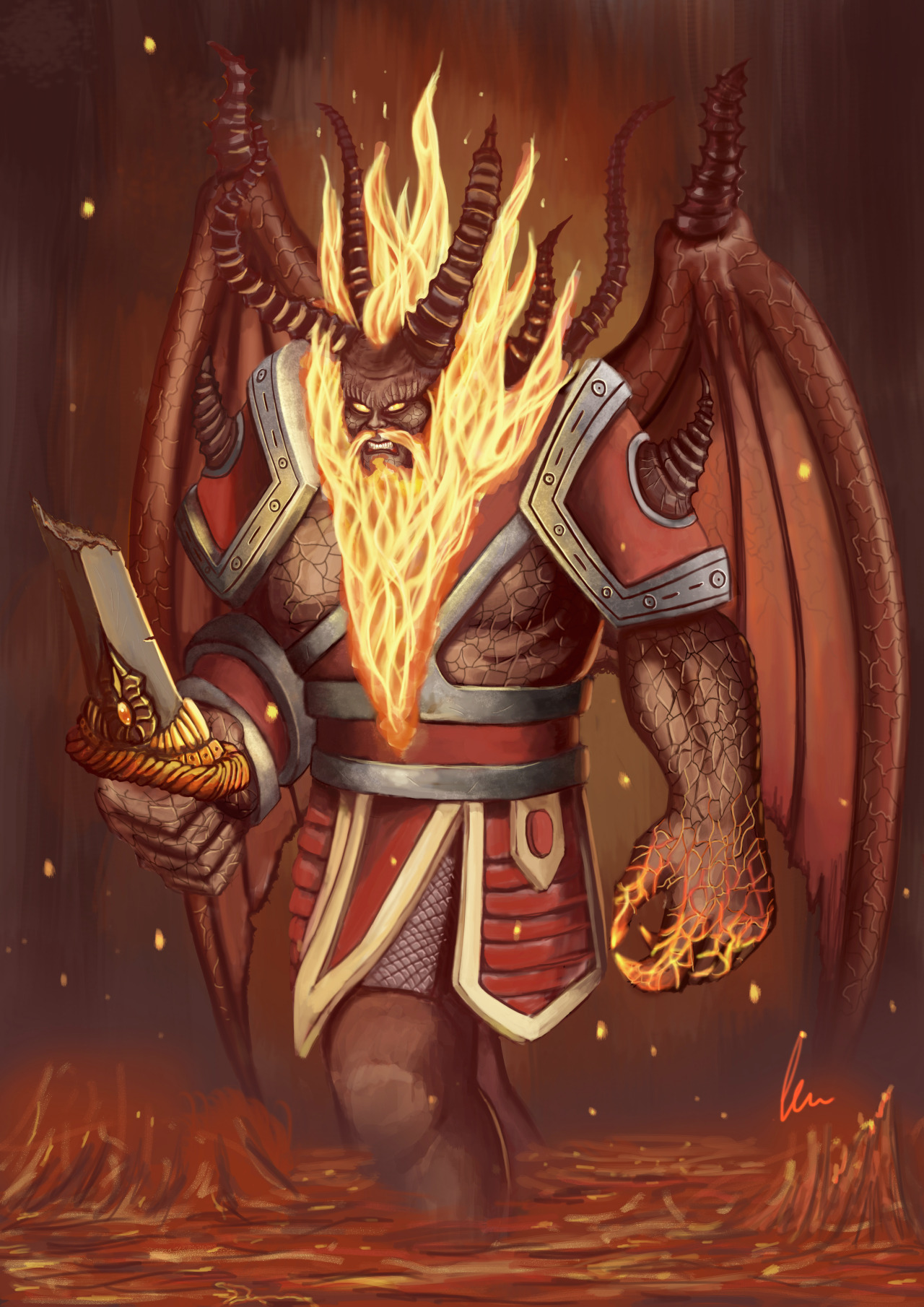 Dark World Of Warcraft Titan Dark World Of Warcraft Titan