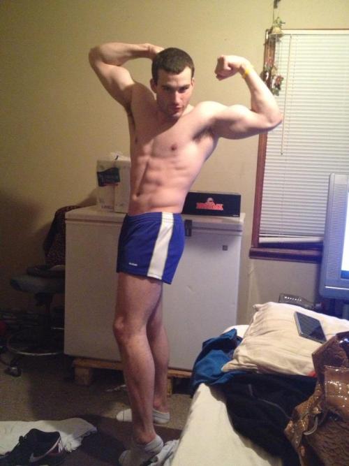 I love a man in short shorts!Re-Blog &amp; See more Hott Guys Here!