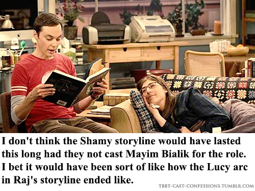 And if it wasn’t for Shamy, the Big Bang theory might have already ended.
