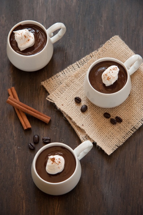 coffee-tea-and-sympathy: Mexican Chocolate Pots de Crème