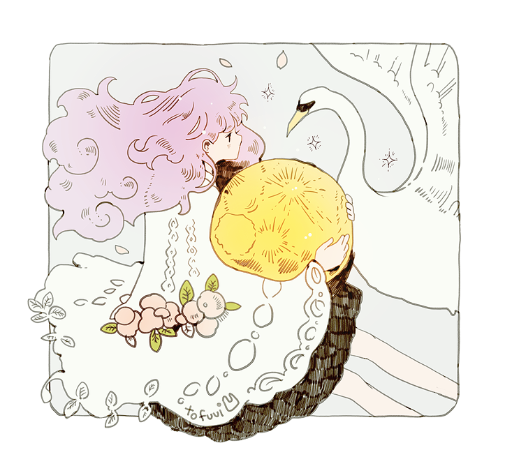tofuvi:  ‘But I cannot carry the moon on my own,’ said the girl.