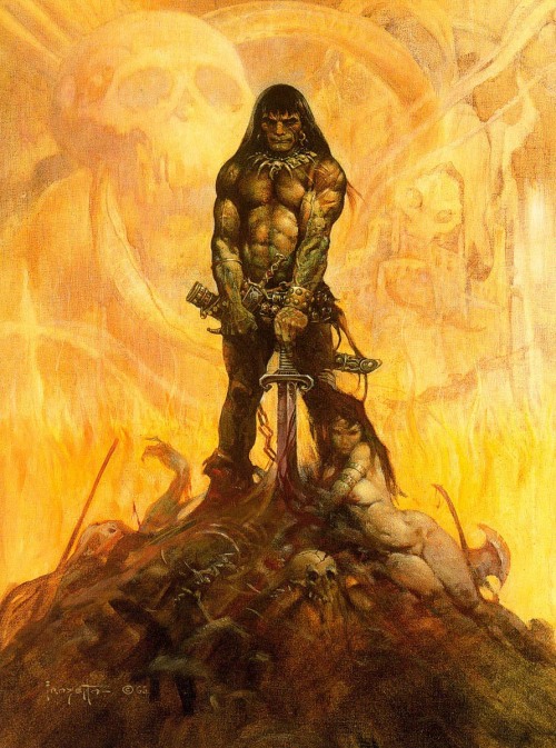 kgthunder:Original: Frank Frazetta…duh.Remix: DanielPerfect.