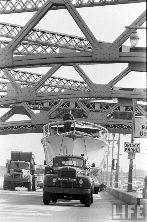 Headed to the boat show(George Silk. 1961)