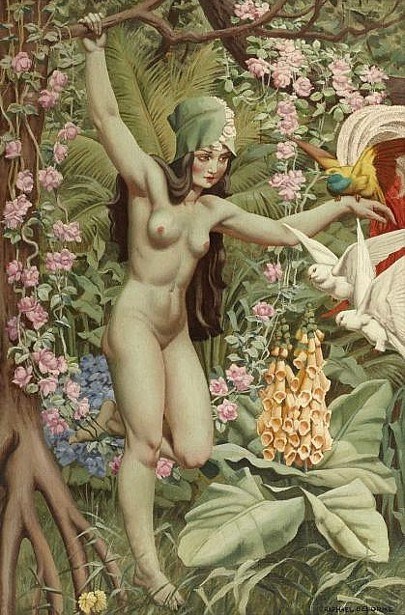 lifepornography:Raphael Delorme (1885-1962)Nude Woman