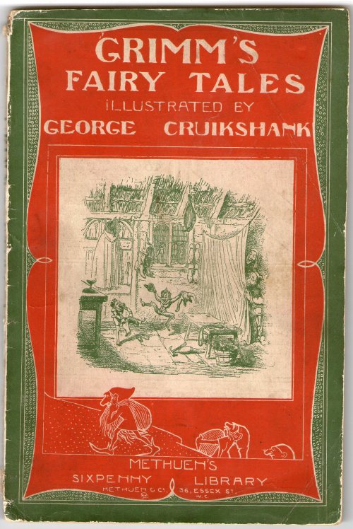 Grimm&rsquo;s Fairy Tales paperback edition with Cruickshank Illustrations c1900