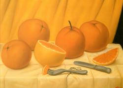 dappledwithshadow:  Still Life with Oranges