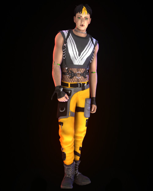 merulasnydes: cyberpunk lookbook 3/4 Keep reading And we love seeing them on your sims! 